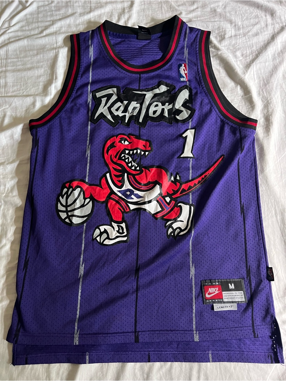 Nike Tracy McGrady Toronto Raptors NBA Jersey - men medium